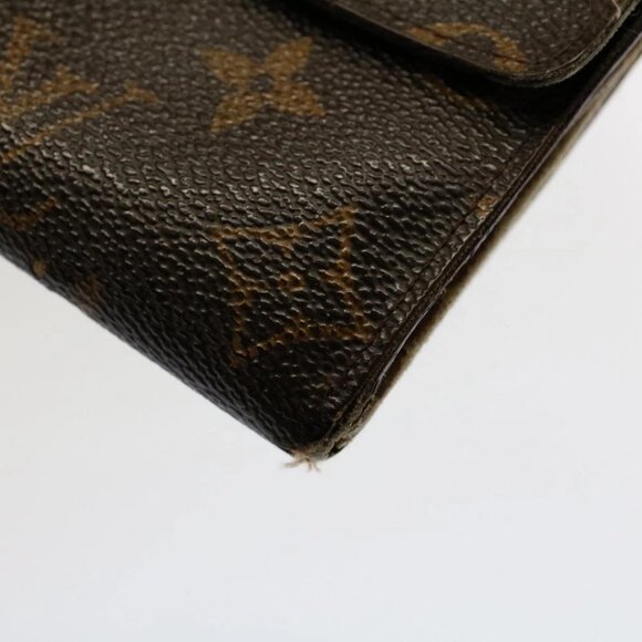 LOUIS VUITTON Monogram Pochette Porte Monnaie Credit Wallet M61725 Auth 53296 - Picture 8 of 16